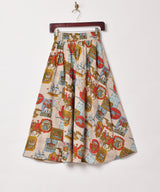 Emerald Motel 総柄 フレアスカート