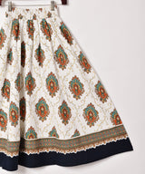 Emerald Motel ダマスク柄 フレアスカート