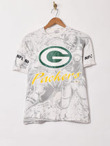 アメリカ製 Green Bay Packers 両面プリントTシャツ