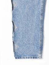 サイドカット テーパードデニムパンツ W31