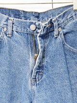 サイドカット テーパードデニムパンツ W31