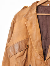 ダブルボタン レザージャケット