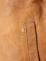 ダブルボタン レザージャケット