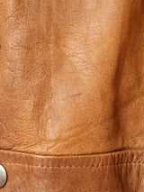 ダブルボタン レザージャケット