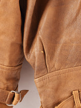 ダブルボタン レザージャケット