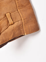 ダブルボタン レザージャケット