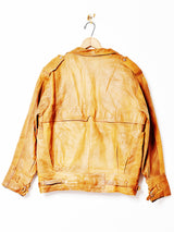 ダブルボタン レザージャケット