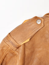 ダブルボタン レザージャケット