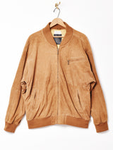 フェイク レザー スウィングトップ