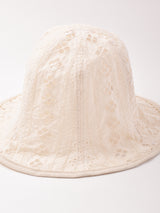 【2色展開】カットワーク チューリップハット