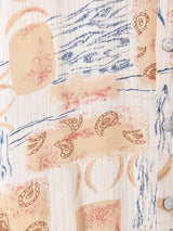 総柄 半袖シャツ