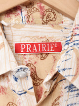 総柄 半袖シャツ