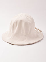 【2色展開】リボン チューリップハット