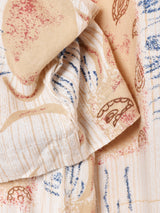 総柄 半袖シャツ