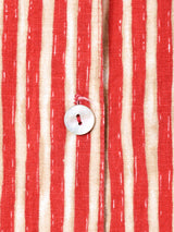 アメリカ製 ストライプ 半袖シャツ