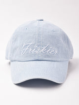 【2色展開】刺繍入り デニムキャップ Friskier