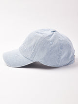 【2色展開】刺繍入り デニムキャップ Friskier