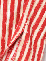 アメリカ製 ストライプ 半袖シャツ