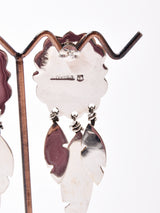 ネイティブ フェザー シルバーピアス