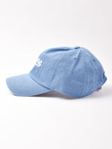 【2色展開】 刺繍入り デニムキャップ