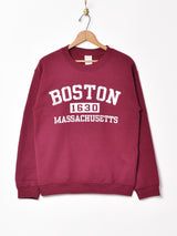 プリント スウェットシャツ