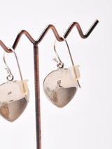 ターコイズ ハート シルバーピアス