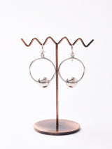 ボール フープ シルバーピアス