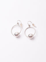 ボール フープ シルバーピアス