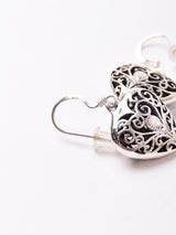 ハートスタンプ シルバーピアス