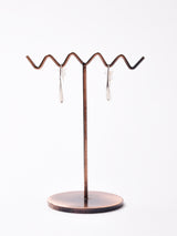 スモールドロップ シルバーピアス