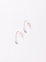 スモールドロップ シルバーピアス