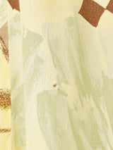 総柄 デザインカラー 半袖シャツ