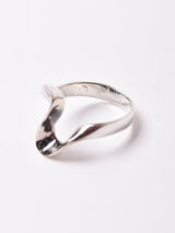 カーブ デザイン シルバーリング