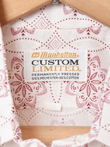 総柄 半袖シャツ