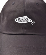 【2色展開】コットンキャップ Fishing