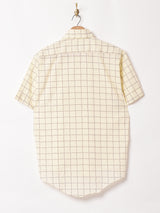 70's   総柄 半袖シャツ