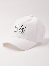 【2色展開】 コットンキャップ LA