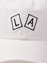【2色展開】 コットンキャップ LA