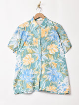 花柄 半袖シャツ