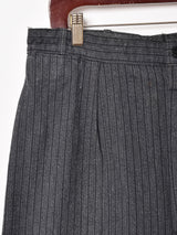 ストライプ柄 コットンパンツ W34