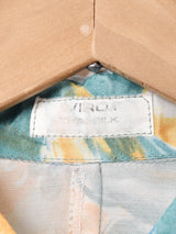 花柄 半袖シャツ