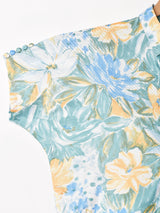 花柄 半袖シャツ