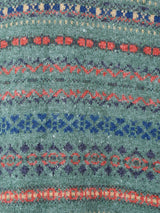 フェアアイル柄 ニットベスト