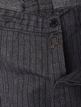 ストライプ柄 コットンパンツ W34