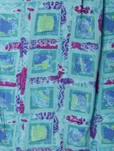 総柄 半袖シャツ