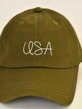 【2色展開】 コットンキャップ USA