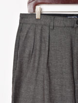 Ralph Lauren ヘリンボーン柄タック入り パンツ W33