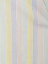 ストライプ パステルカラー 半袖シャツ