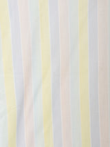 ストライプ パステルカラー 半袖シャツ