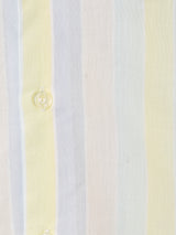 ストライプ パステルカラー 半袖シャツ